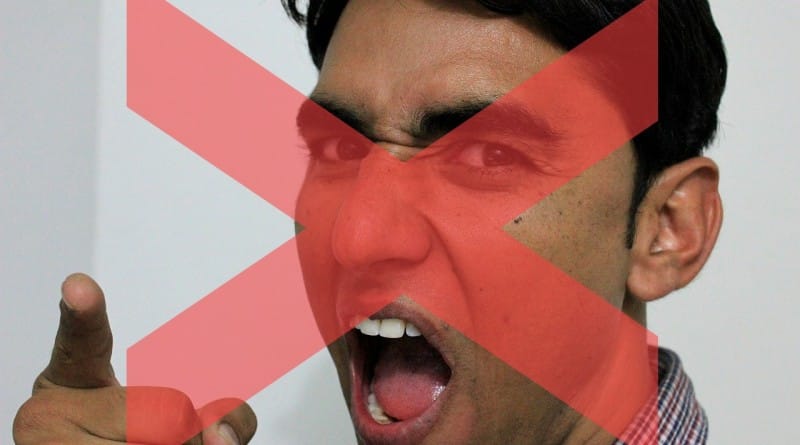 Ne kričite na otroka, naj kričijo posledice