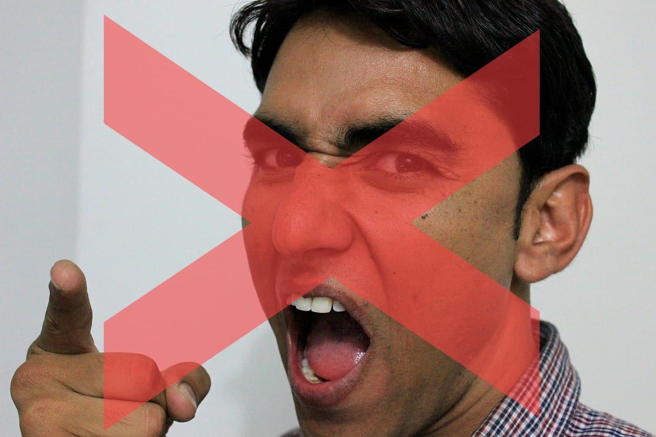 Ne kričite na otroka, naj kričijo posledice