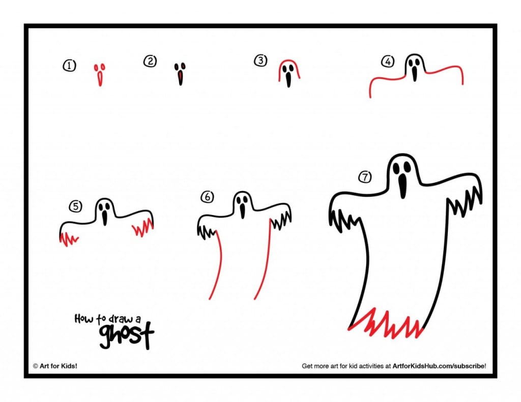 Kako narisati duhca?