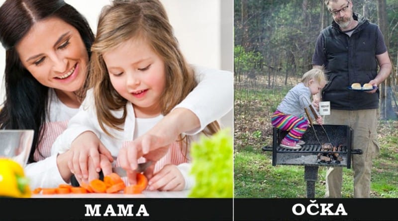 Mame in očki imajo zelo različne stile starševstva