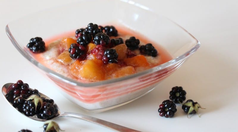 Zdrob s kuhanim sadjem