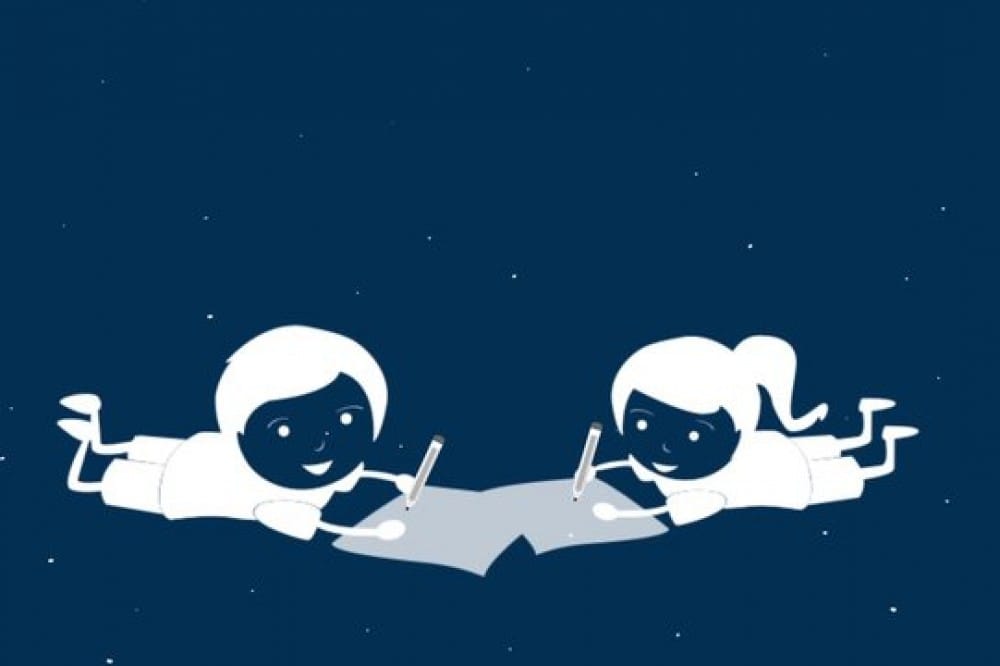 Pošljite otrokovo risbo v vesolje