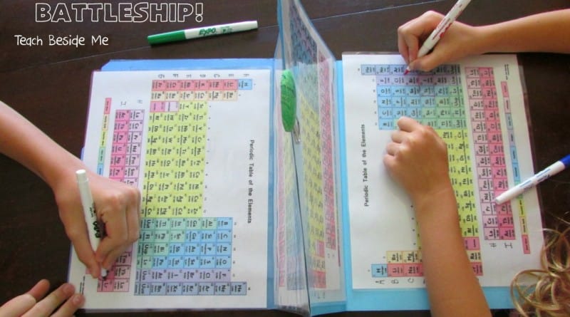 Periodni sistem elementov kot potapljanje ladjic