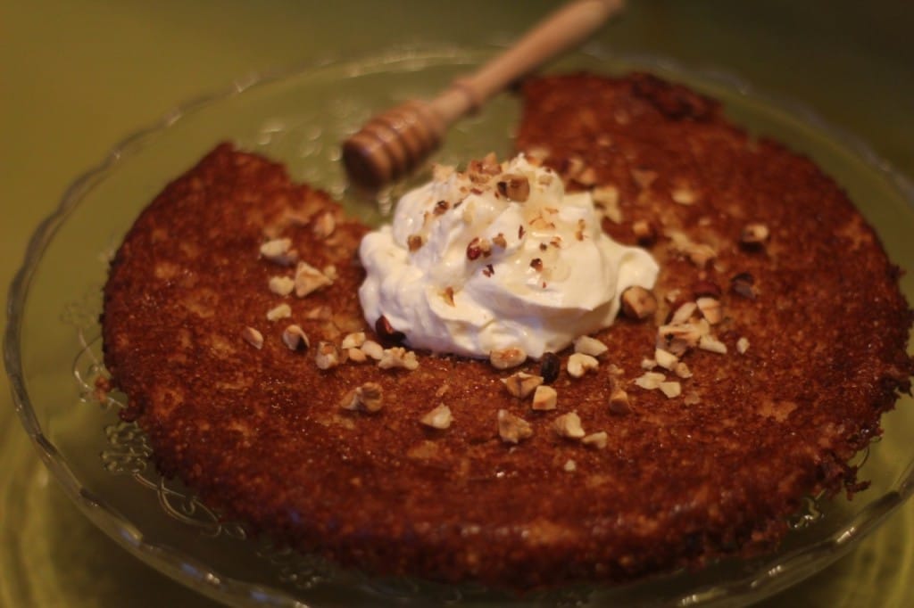 Prosena potička z medom, lešniki in orehi