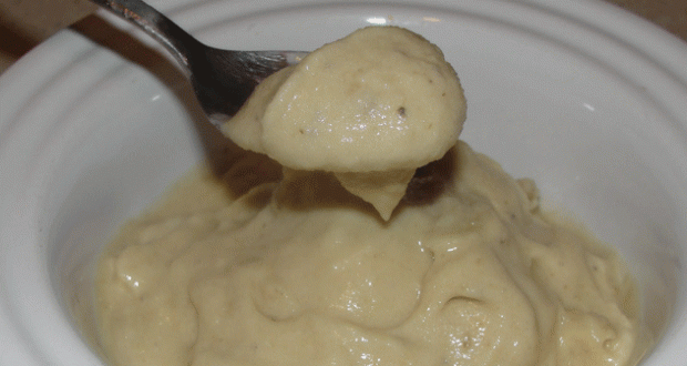 Naravno zdravilo za otroški kašelj - bananina krema