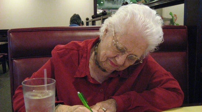 Babičnio pismo svoji vnukinji