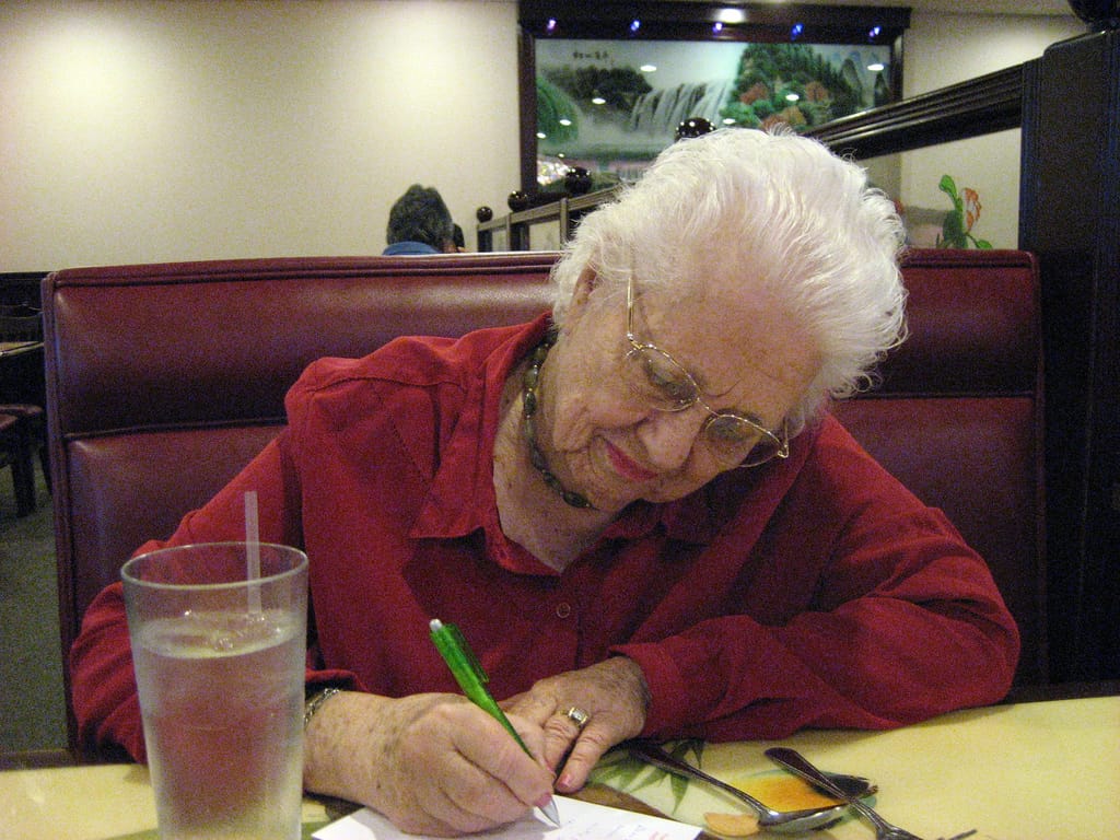 Babičnio pismo svoji vnukinji