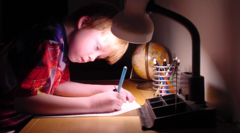 Kdo v resnici dela domače naloge in se uči?