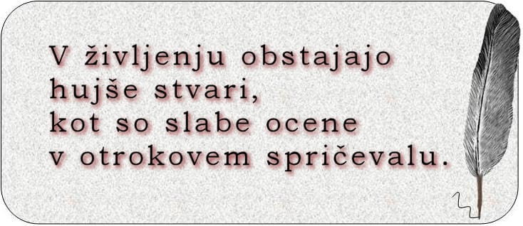 Najstnik staršem: obstajajo hujše stvari kot slabe ocene