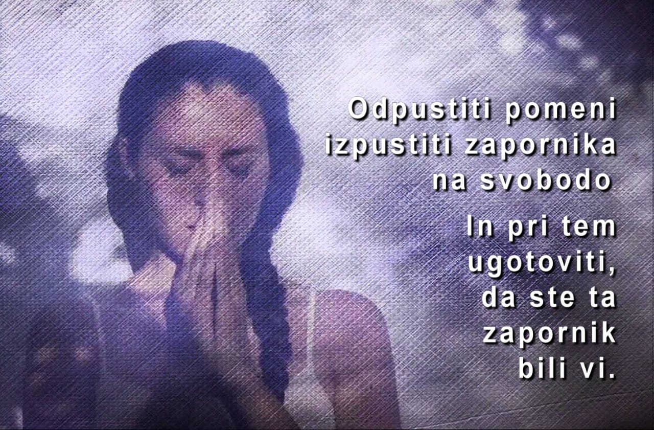 Če nekomu ne morete odpustiti, preprosto preberite tole