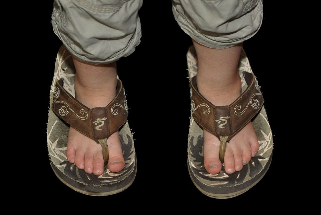 Poletna obutev za otroke