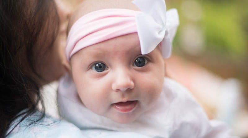 Razvoj dojenčka v tretjem mesecu