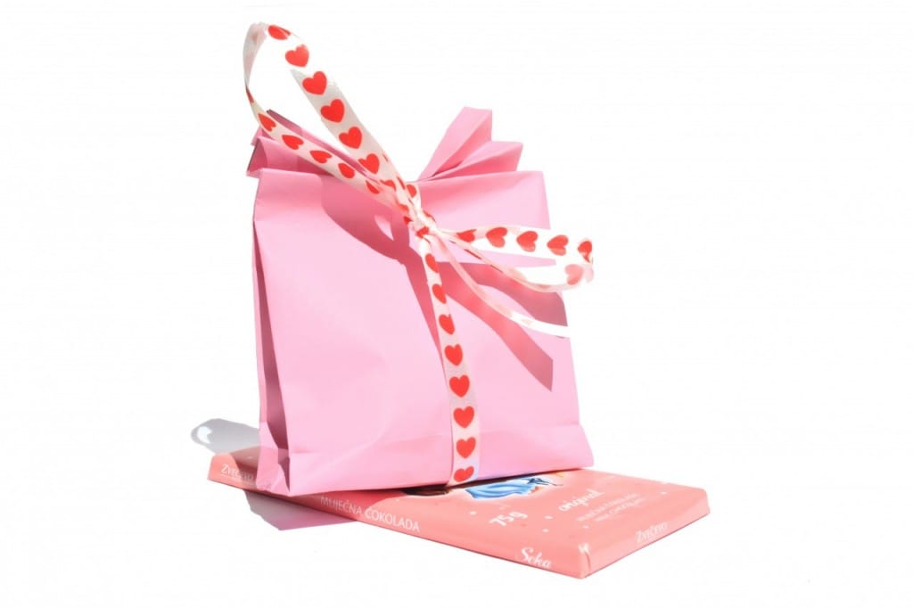 Naredite sami: majhna darilna vrečka