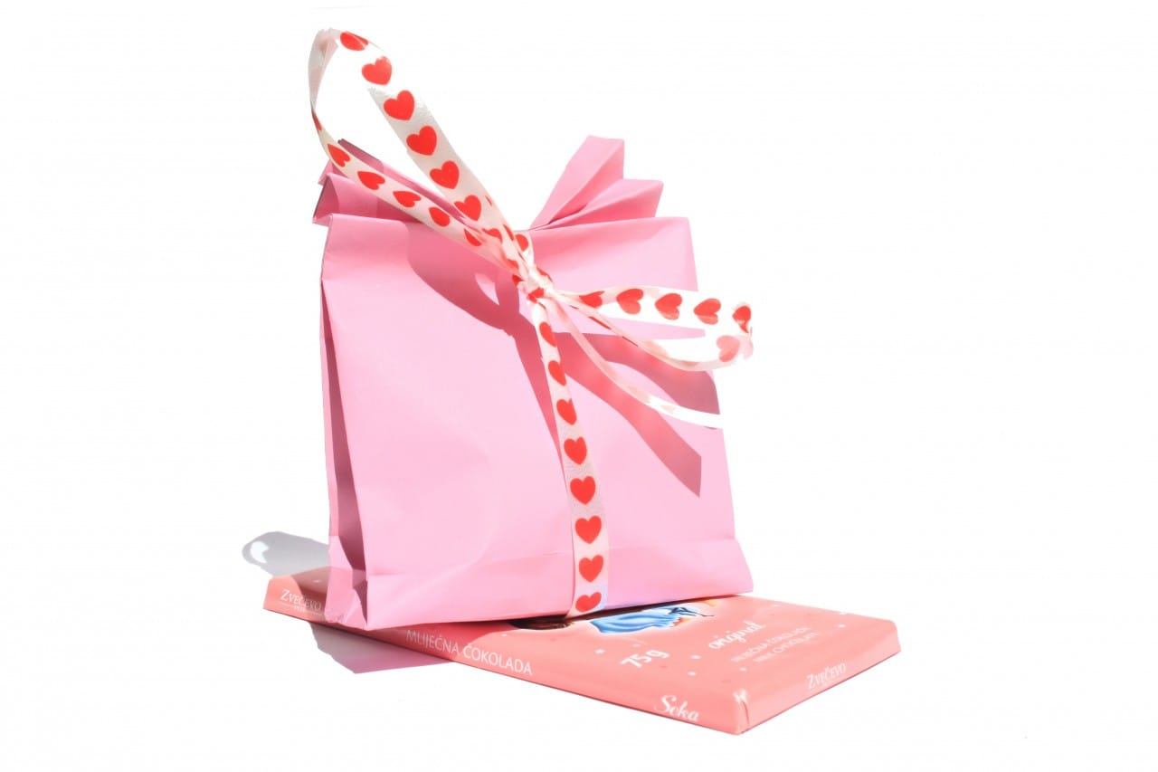 Naredite sami: majhna darilna vrečka