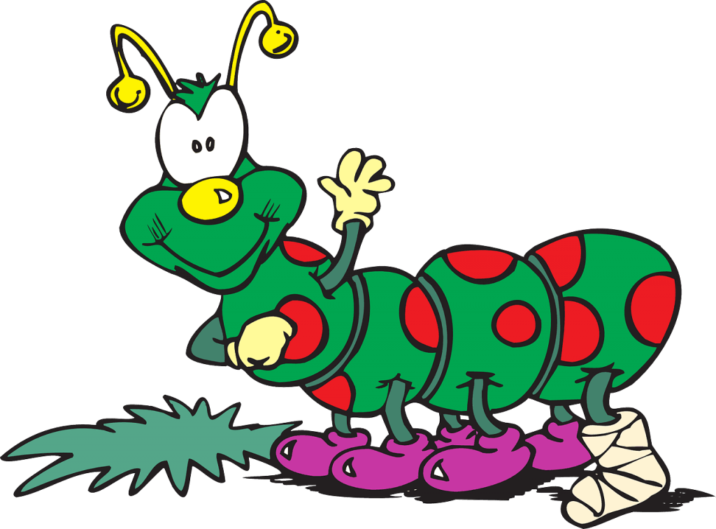 Danajine zlate pravljice: Lačna gosenica - pravljice za lahko noč