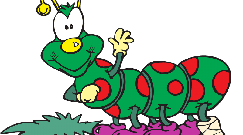 Danajine zlate pravljice: Lačna gosenica - pravljice za lahko noč