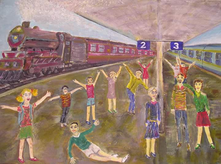 Lenine zgodbice: Potujoči vlak - pravljica za lahko noč