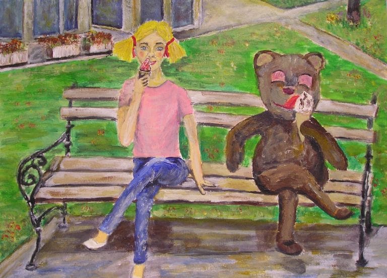 Lenine zgodbe: Medvedek sladkosned - pravljica za lahko noč