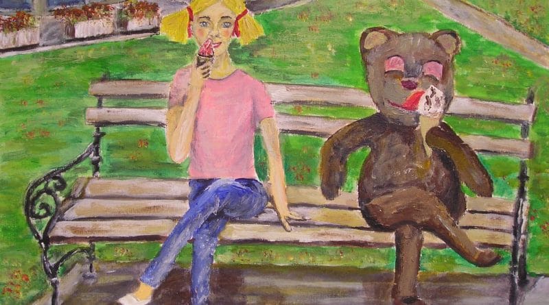 Lenine zgodbe: Medvedek sladkosned - pravljica za lahko noč