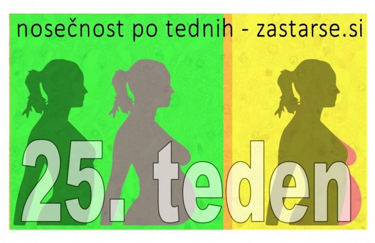 25. teden nosečnosti