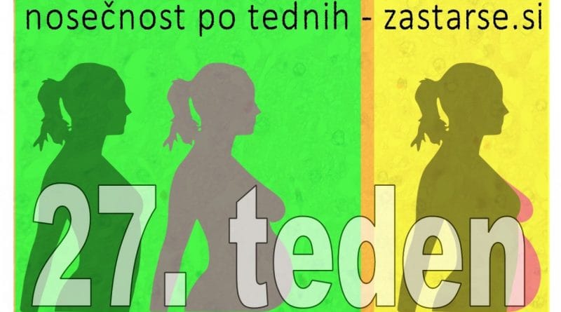27. teden nosečnosti
