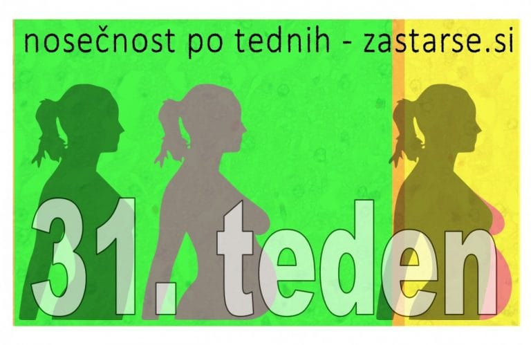 31. teden nosečnosti