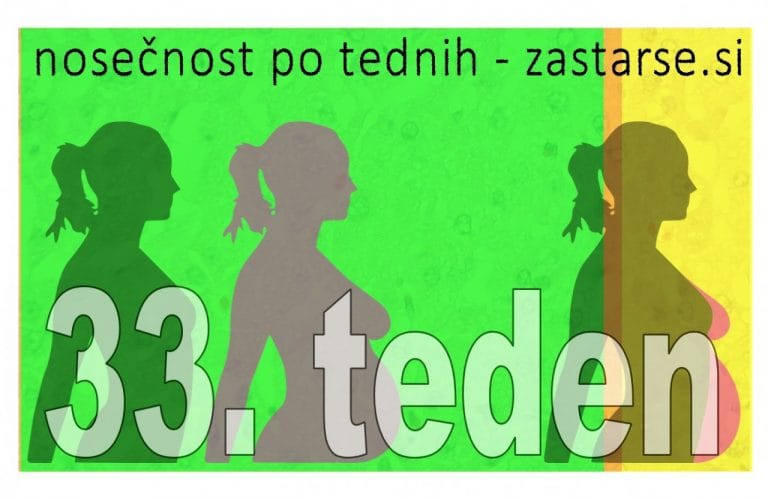 33. teden nosečnosti