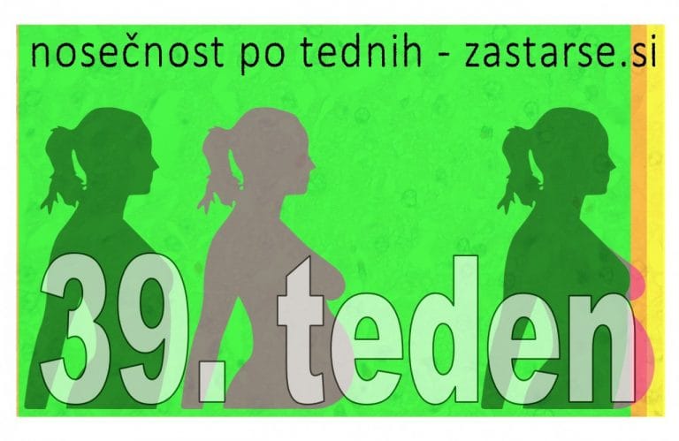 39. teden nosečnosti