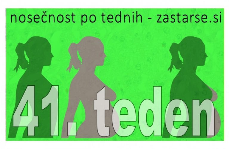 41. teden nosečnosti