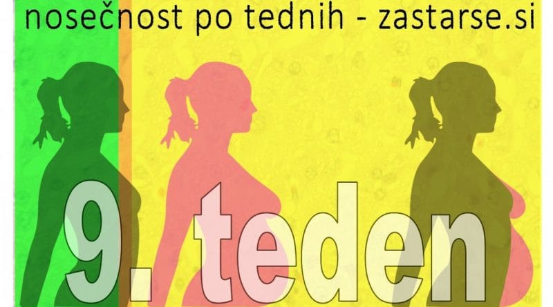 Nosečnost po tednih - 9. teden