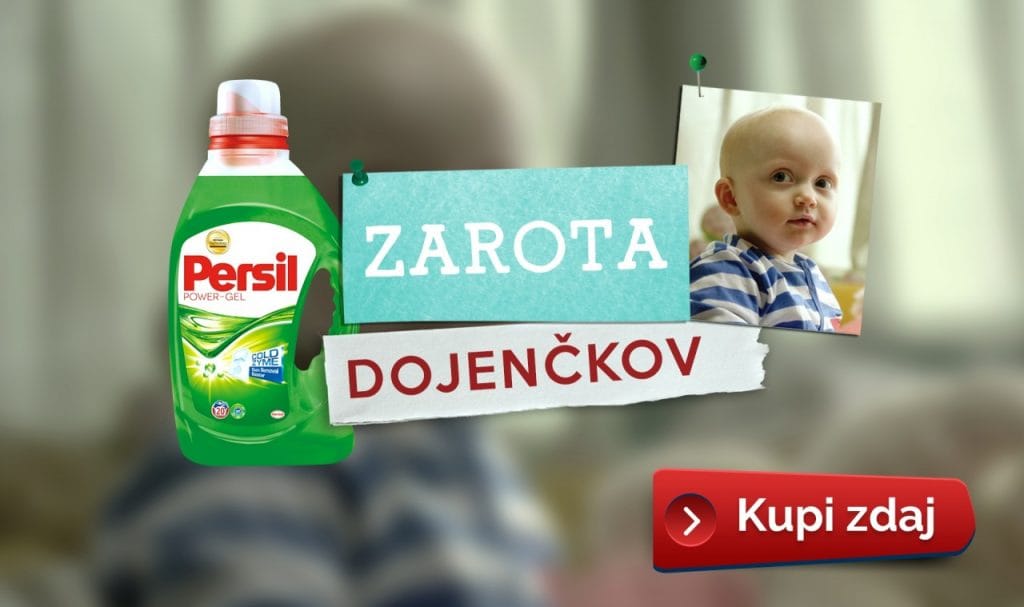 Persil -zarota dojenčkov