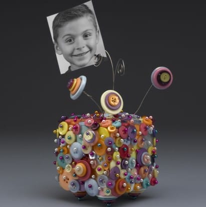 Kreativne novoletne ideje z gumbi