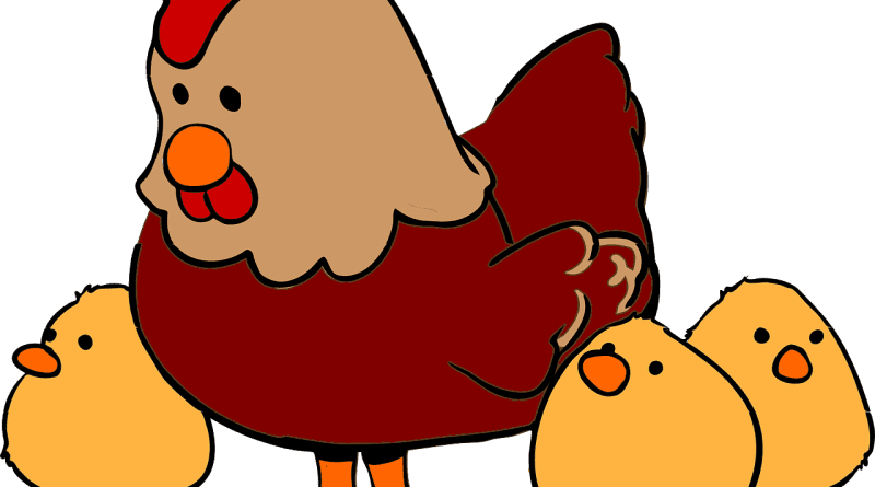 Mala rdeča kokoška