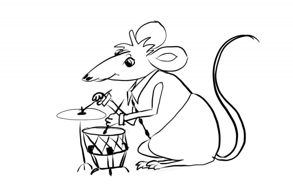 Zgodba o dveh podlih miših - Pravljica za lahko noč