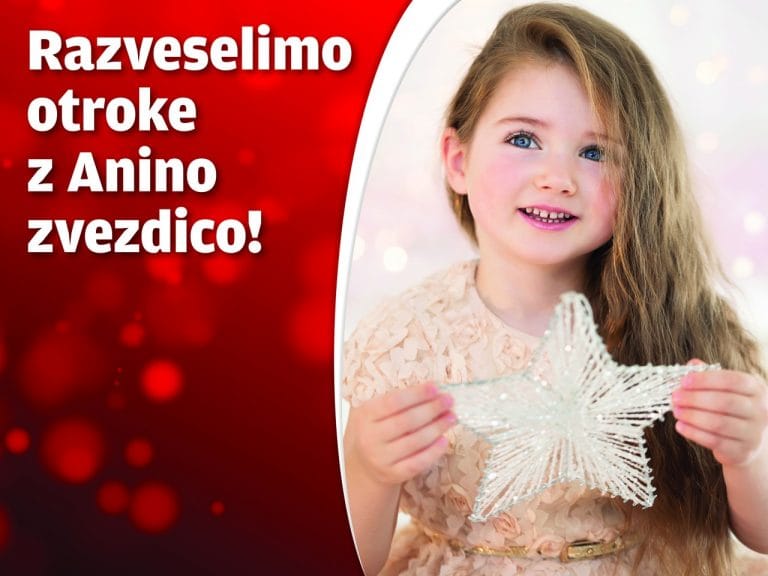 Razveselimo otroke z Anino zvezdico