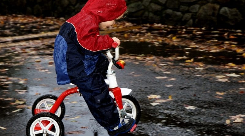 Norveška zgodba iz vrtca: Pustite otroke ven na dež!