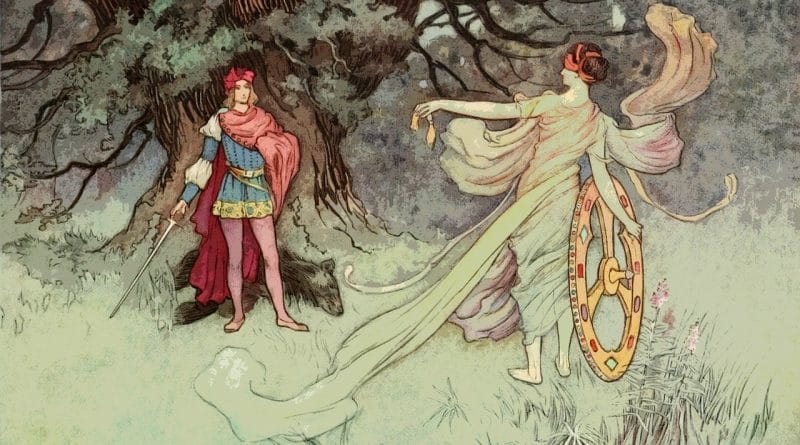 Pravična Mila in vilinec Timlin - pravljica za lahko noč