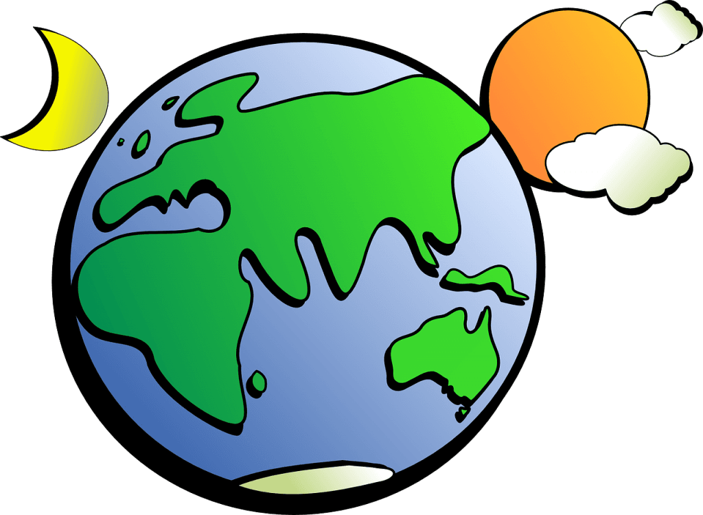 Zakaj sonce in luna živita na nebu