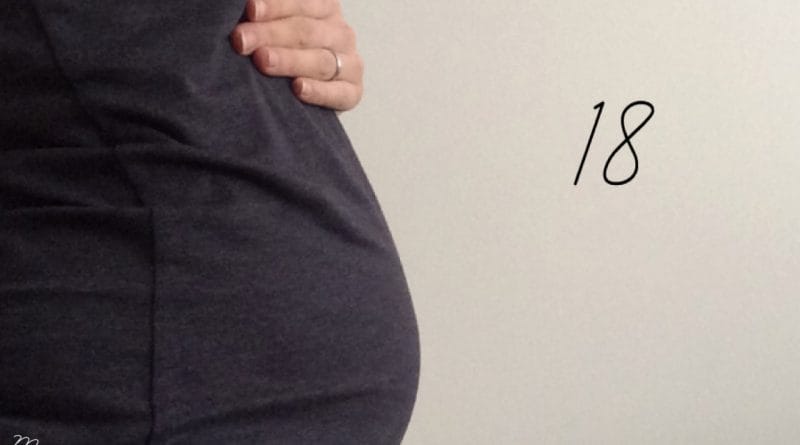 Nosečniški dnevnik 2: 18. teden nosečnosti