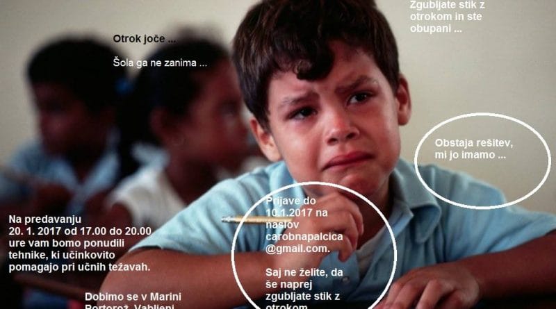 Predavanje: Kako otroku pomagati, da bo učinkovit pri učenju