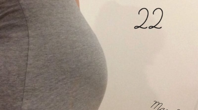 Nosečniški dnevnik 2: 22. teden nosečnosti