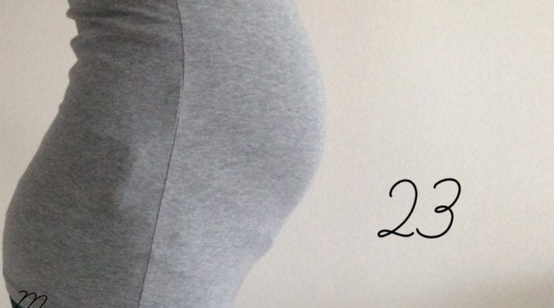 Nosečniški dnevnik 2: 23. teden nosečnosti