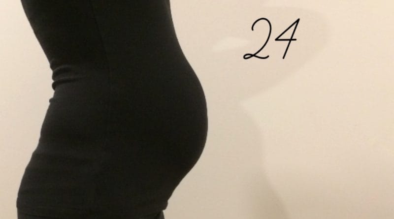 Nosečniški dnevnik 2: 24. teden nosečnosti