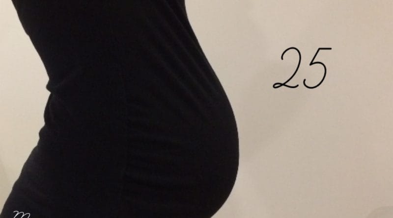 Nosečniški dnevnik 2: 25. teden nosečnosti