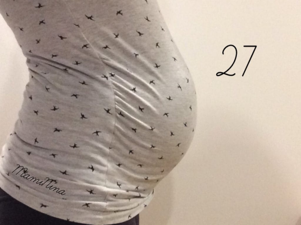 Nosečniški dnevnik 2: 27 teden nosečnosti
