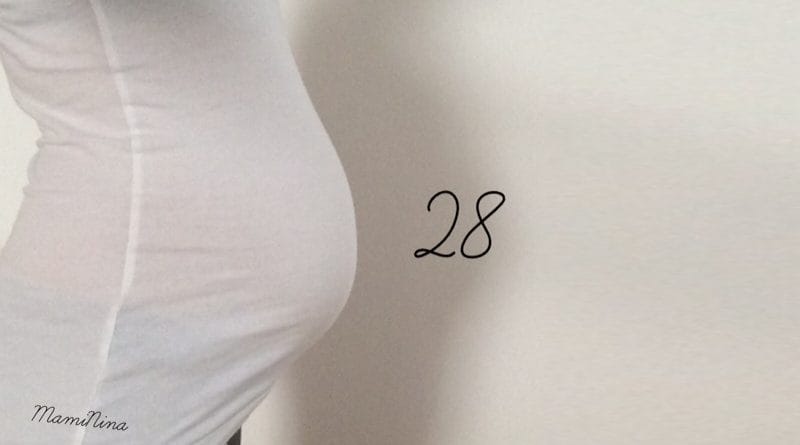 Nosečniški dnevnik 2: 28. teden nosečnsoti