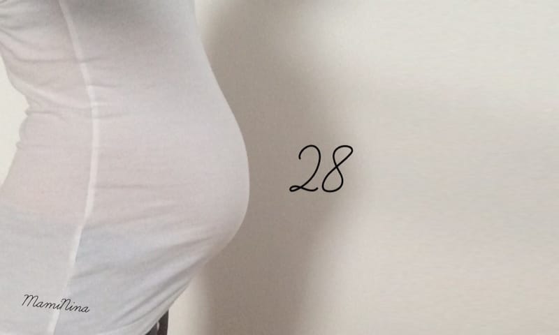 Nosečniški dnevnik 2: 28. teden nosečnsoti
