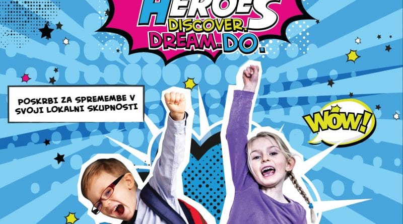 Slovenski mali junaki stopili skupaj za male junake iz Ugande