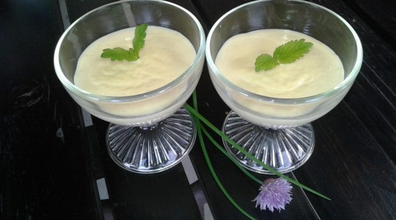 Domač puding za malčke