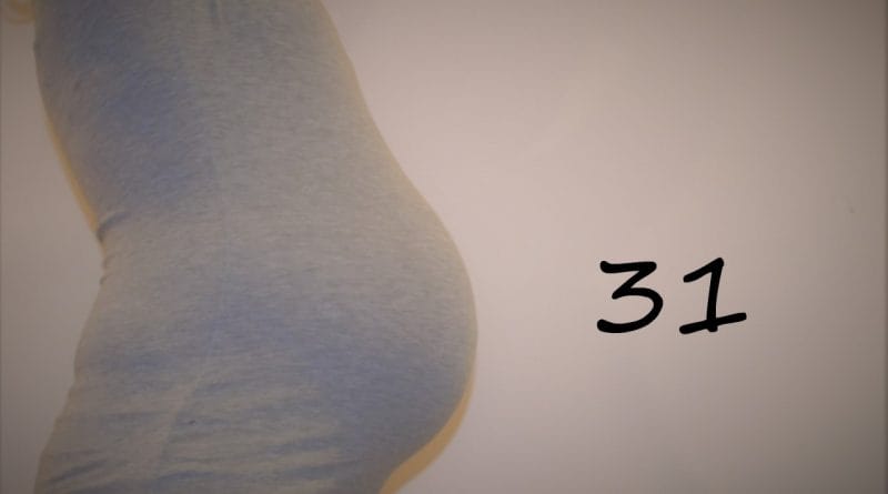 Nosečniški dnevnik 2: 31. teden nosečnosti